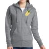 Women's Fleece Full Zip Hooded Sweatshirt Thumbnail