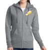 Women's Fleece Full Zip Hooded Sweatshirt Thumbnail