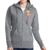 Women's Fleece Full Zip Hooded Sweatshirt Thumbnail