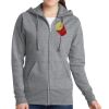 Women's Fleece Full Zip Hooded Sweatshirt Thumbnail