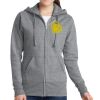 Women's Fleece Full Zip Hooded Sweatshirt Thumbnail