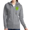 Women's Fleece Full Zip Hooded Sweatshirt Thumbnail