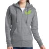 Women's Fleece Full Zip Hooded Sweatshirt Thumbnail