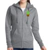 Women's Fleece Full Zip Hooded Sweatshirt Thumbnail