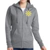 Women's Fleece Full Zip Hooded Sweatshirt Thumbnail