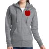 Women's Fleece Full Zip Hooded Sweatshirt Thumbnail