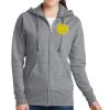 Women's Fleece Full Zip Hooded Sweatshirt Thumbnail