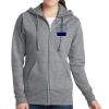 Women's Fleece Full Zip Hooded Sweatshirt Thumbnail