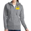 Women's Fleece Full Zip Hooded Sweatshirt Thumbnail