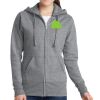 Women's Fleece Full Zip Hooded Sweatshirt Thumbnail