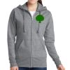 Women's Fleece Full Zip Hooded Sweatshirt Thumbnail