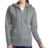 Women's Fleece Full Zip Hooded Sweatshirt Thumbnail