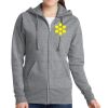 Women's Fleece Full Zip Hooded Sweatshirt Thumbnail