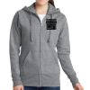 Women's Fleece Full Zip Hooded Sweatshirt Thumbnail