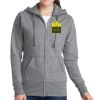 Women's Fleece Full Zip Hooded Sweatshirt Thumbnail