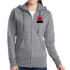 Women's Fleece Full Zip Hooded Sweatshirt Thumbnail