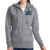 Women's Fleece Full Zip Hooded Sweatshirt Thumbnail