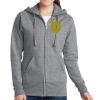 Women's Fleece Full Zip Hooded Sweatshirt Thumbnail