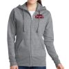 Women's Fleece Full Zip Hooded Sweatshirt Thumbnail