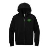 Unisex 10 Ounce Heavyweight Full Zip Hooded Sweatshirt-cbs Thumbnail