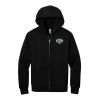Unisex 10 Ounce Heavyweight Full Zip Hooded Sweatshirt-cbs Thumbnail