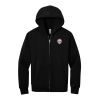 Unisex 10 Ounce Heavyweight Full Zip Hooded Sweatshirt-cbs Thumbnail