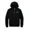 Unisex 10 Ounce Heavyweight Full Zip Hooded Sweatshirt-cbs Thumbnail