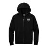 Unisex 10 Ounce Heavyweight Full Zip Hooded Sweatshirt-cbs Thumbnail