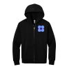 Unisex 10 Ounce Heavyweight Full Zip Hooded Sweatshirt-cbs Thumbnail