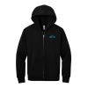 Unisex 10 Ounce Heavyweight Full Zip Hooded Sweatshirt-cbs Thumbnail