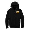 Unisex 10 Ounce Heavyweight Full Zip Hooded Sweatshirt-cbs Thumbnail