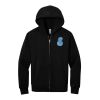 Unisex 10 Ounce Heavyweight Full Zip Hooded Sweatshirt-cbs Thumbnail