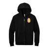 Unisex 10 Ounce Heavyweight Full Zip Hooded Sweatshirt-cbs Thumbnail