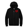 Unisex 10 Ounce Heavyweight Full Zip Hooded Sweatshirt-cbs Thumbnail