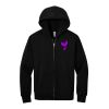 Unisex 10 Ounce Heavyweight Full Zip Hooded Sweatshirt-cbs Thumbnail