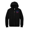 Unisex 10 Ounce Heavyweight Full Zip Hooded Sweatshirt-cbs Thumbnail