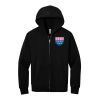Unisex 10 Ounce Heavyweight Full Zip Hooded Sweatshirt-cbs Thumbnail