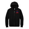 Unisex 10 Ounce Heavyweight Full Zip Hooded Sweatshirt-cbs Thumbnail
