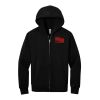 Unisex 10 Ounce Heavyweight Full Zip Hooded Sweatshirt-cbs Thumbnail