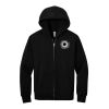 Unisex 10 Ounce Heavyweight Full Zip Hooded Sweatshirt-cbs Thumbnail