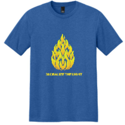 Unisex Tee, Yellow Design Thumbnail